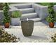 Kelkay Tumbled Stone With Lights Water Feature, Garden Fountain Solar Powered