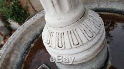 LARGE MARBLE1750mm GARDEN WATER FOUNTAIN FEATURE 3 GRACE STATUE OUTDOOR ORNAMENT