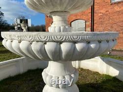 Large Concrete Garden Tiered Fountain Water Feature 260cm High