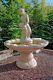 Large Garden Fountain Margherita Pouring Water Stone Waterworks 170x125 Cm