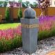Large Led Water Ball Fountain Outdoor Garden Feature, Electric Light Ornament