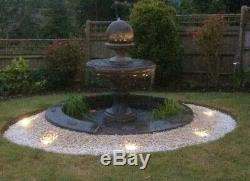 Large Laurel Pool Surround Edwardian Ball Water Fountain Garden Featur