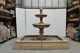 Large Square Romford Pool Surround Edwardian Stone Garden Water Fountain Feature
