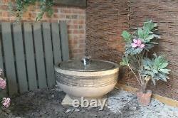 Large Stone Niagara Water Fountain Garden Ornament Patio Self Contained Feature