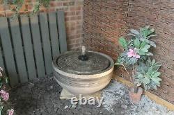 Large Stone Niagara Water Fountain Garden Ornament Patio Self Contained Feature