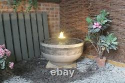 Large Stone Niagara Water Fountain Garden Ornament Patio Self Contained Feature