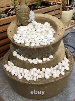 Large garden fountain water feature