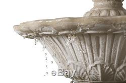 Lorenzo Classical Style Water Fountain 2 Tier Regal Outdoor Garden Feature 151cm