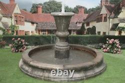 Medium Cambrigde Pool Surround Kensington Urn Water Fountain Garden Feature