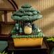 My Neighbor Totoro Water Garden Bonsai Scene Led Fountain Usb Powered Japan