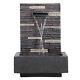 Natural Slate Garden Water Feature In & Outdoor Fountain Waterfall Electric Pump