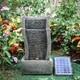 Natural Slate Garden Water Feature Outdoor Led Fountain Outdoor Fountain