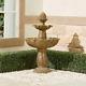 Nova Water Feature Chatsworth Outdoor Garden Water Fountain Light Brown