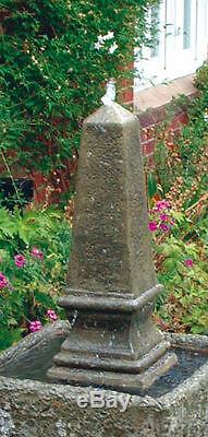 Obelisk Fountain Garden Fountain Garden Water Feature