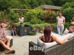 Outdoor Aquarium, Instant Water Garden Pond with Fountain Pump for Patio Terrace