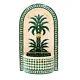 Outdoor Mosaic Water Fountain Moroccan Garden Wall Water Fountain 177 H By 63 Cm