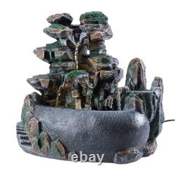 Outdoor Solar Fountain Compact Water Feature For Gardens Rockery Fountain