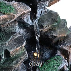 Outdoor Solar Fountain Compact Water Feature For Gardens Rockery Fountain