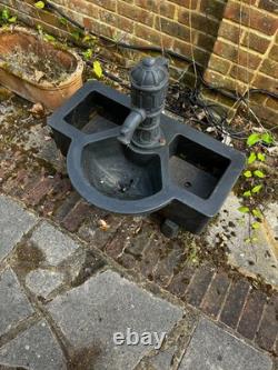 Outdoor Water Feature Electric Plug-In Resin Garden Fountain 76cmX 64cm
