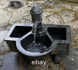 Outdoor Water Feature Electric Plug-In Resin Garden Fountain 76cmX 64cm