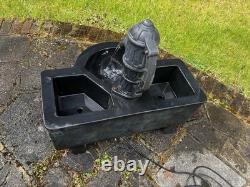 Outdoor Water Feature Electric Plug-In Resin Garden Fountain 76cmX 64cm