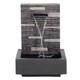 Outdoor Water Feature Fountains Electric Plug-in Resin Garden Cascading Fountain