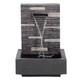 Outdoor Water Feature Fountains Electric Plug-in Resin Garden Cascading Fountain