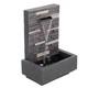 Outdoor Water Feature Fountains Electric Plug-in Resin Garden Cascading Fountain
