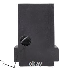 Outdoor Water Feature Fountains Electric Plug-In Resin Garden Cascading Fountain