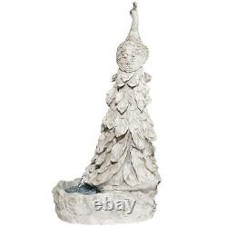 PEACOCK URN WATER FOUNTAIN SCULPTURE Zen Patio Porch Balcony Garden Statue Art