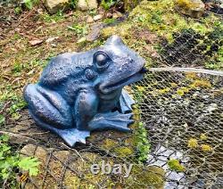 POND WATER FOUNTAIN SPITTER FROG LARGE GARDEN FEATURE STATUE 2m HOSE
