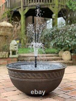 Patio water feature pond fountains