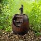Peaktop Outdoor Garden Barrell Water Pump Fountain Water Feature 201610pt-uk