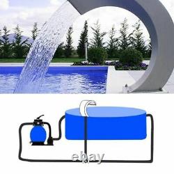 Pool Water Fountain Stainless Steel Pond Garden Swimming Pool Waterfall Hardware
