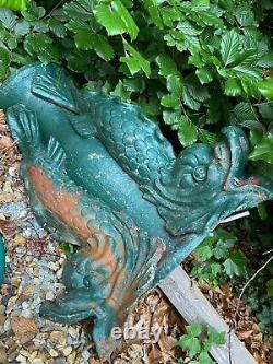 Rare Cast Iron 3 Tier 2.4m Water Feature Fountain Architectural Garden Antique