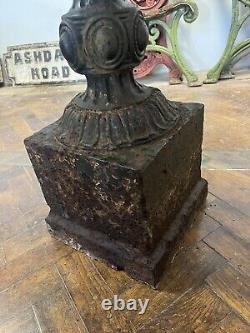 Reclaimed Victorian 2 Tier Cast Iron Water Fountain Garden Feature 57 X 36