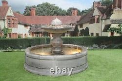 Regis Base Ball Fountain, In Tate Pool Surround Stone Garden Water Feature