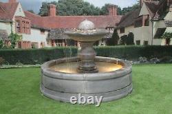 Regis Base Ball Fountain, In Tate Pool Surround Stone Garden Water Feature