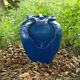 Sold Out Peaktop Outdoor Décor Garden Blue Led Water Pump Fountain Water Feature