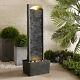 Sold Out Peaktop Outdoor Garden Patio Decor Tall Water Fountain Feature Grey Rj1