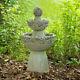 Sold Out Peaktop Outdoor Garden Waterfall 3-tier Water Pump Fountain Feature Fi0