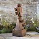 Serenity 6tier Tower Water Feature Self Contained Garden Bowl Fountain 1.07m New