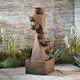 Serenity 6tier Tower Water Feature Self Contained Garden Bowl Fountain 1.07m New