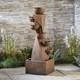 Serenity 6tier Tower Water Feature Self Contained Garden Bowl Fountain 1.07m New