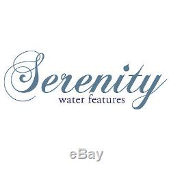 Serenity Barrel Bucket Cascading Water Feature Garden Fountain Planter Ornament