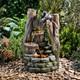 Serenity Xl Otter Water Feature Fountain Self Contained Led 76cm Garden Ornament