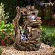 Serenity Xl Otter Water Feature Fountain Self Contained Led 76cm Garden Ornament