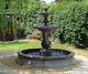 Small Cambrigde Pool Surround 2 Tiered Candy Twist Water Fountain Garden Feature