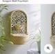 Smart Garden Aragon Wall Fountain Water Feature Remote Solar Panel
