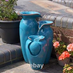 Smart Garden Solar Powered Outdoor Water Feature Fountain Bird Bath All Styles